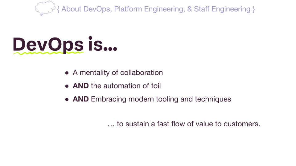 DevOps explained